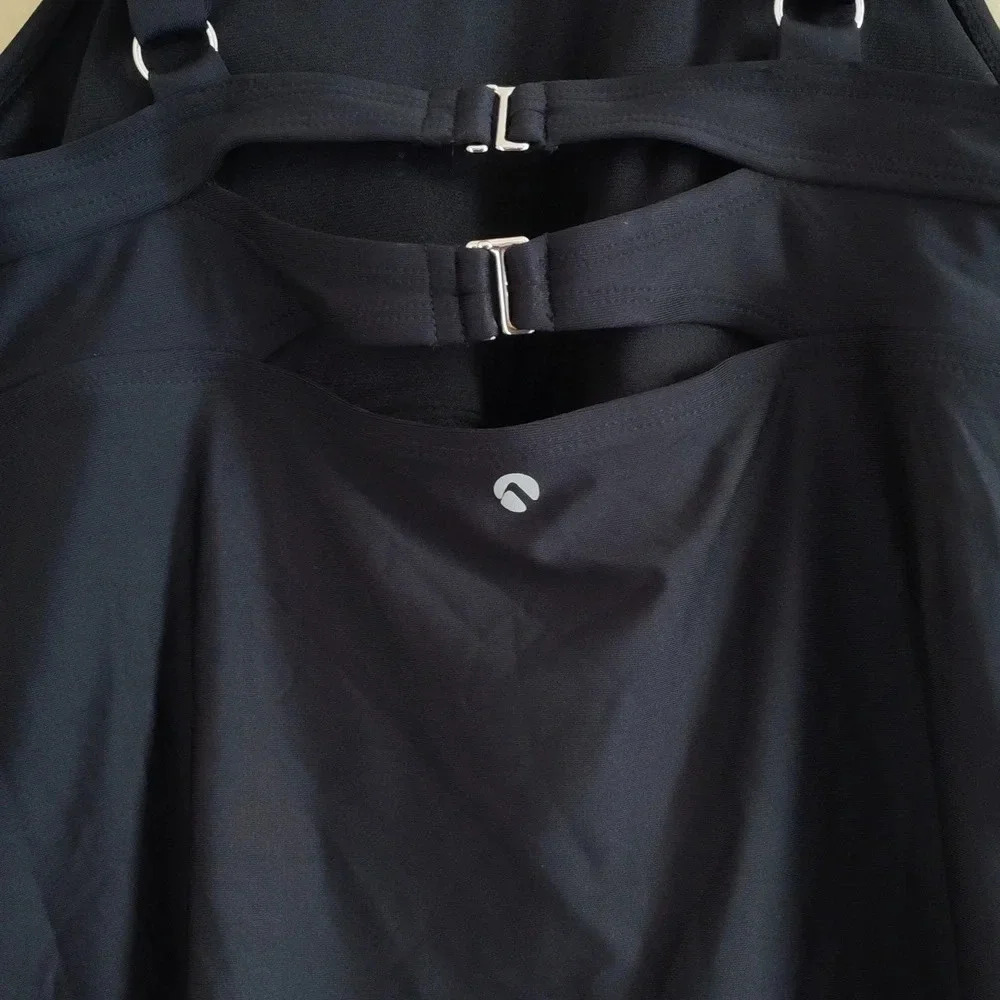 Next Black Tankini Swim Top Size Small | Racerback Modest Swimwear - Picture 3 of 5